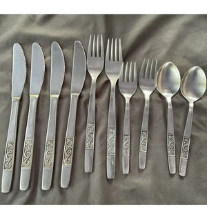 Amefa Royal Damask Stainless Holland Silverware